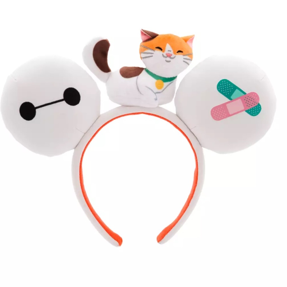Disney Baymax and Mochi Ear Headband for Adults – Big Hero 6